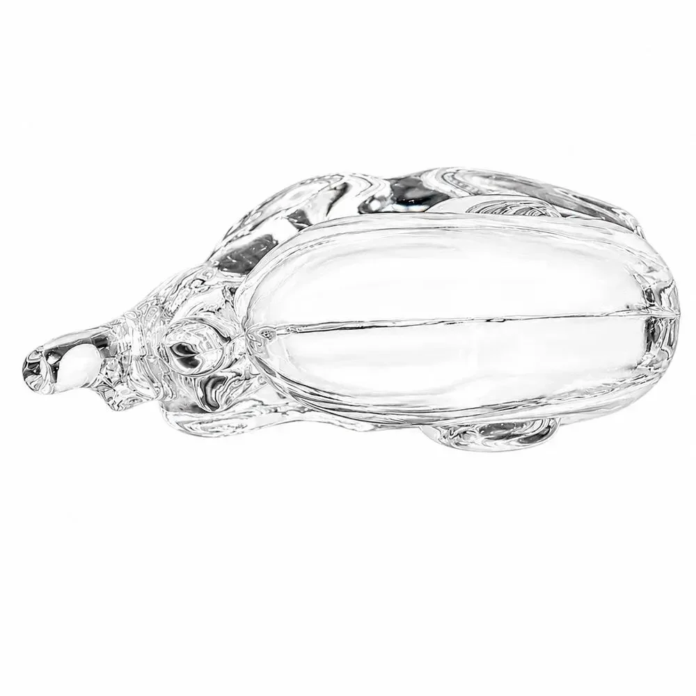 Towle Full Lead Austrian Crystal Snail Bottle Stopper Wine Decanter Accessory